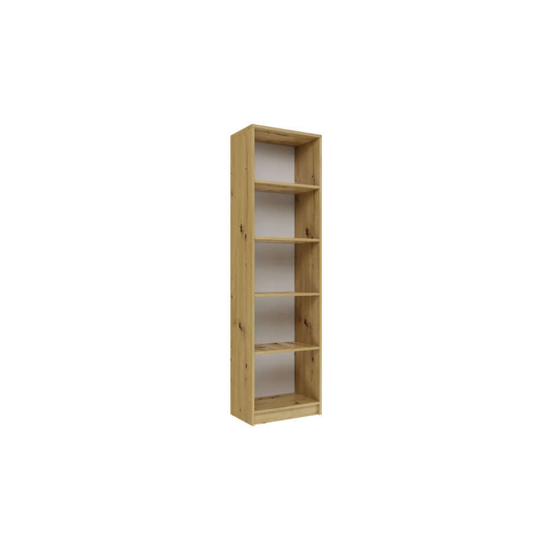 Paridhi Solid Wood Bookcase, (5 Shelves) 71.5"H x 19.69"W x 11.81"D