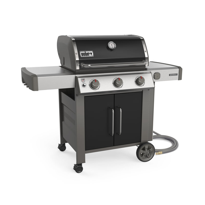 Genesis II® E-315 Gas Grill, Natural Gas, Black