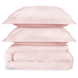 Stripes Dusty Blue King Duvet Set 200TC