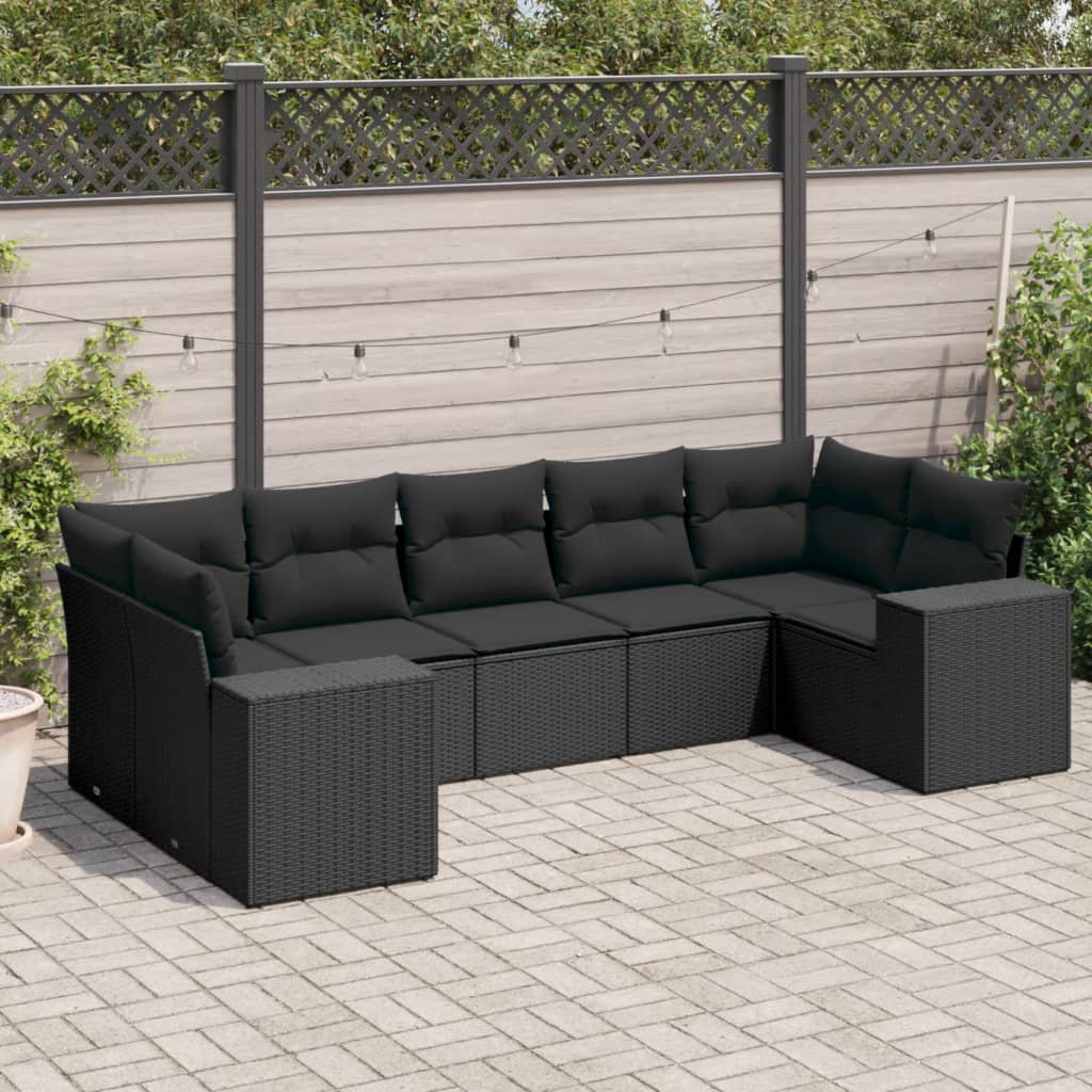 Gartensofa mit Kissen