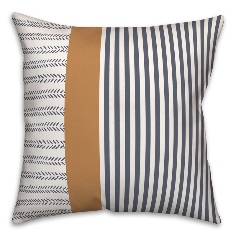 Lines Square Pillow Cover & Insert
