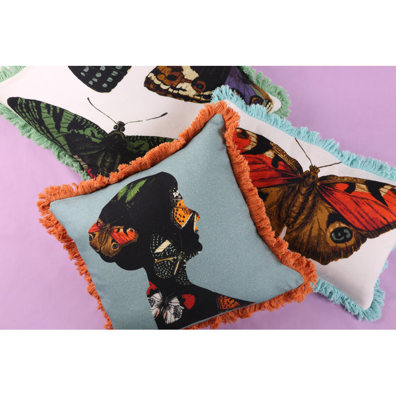 Housse et insert de coussin en coton Metamorphosis