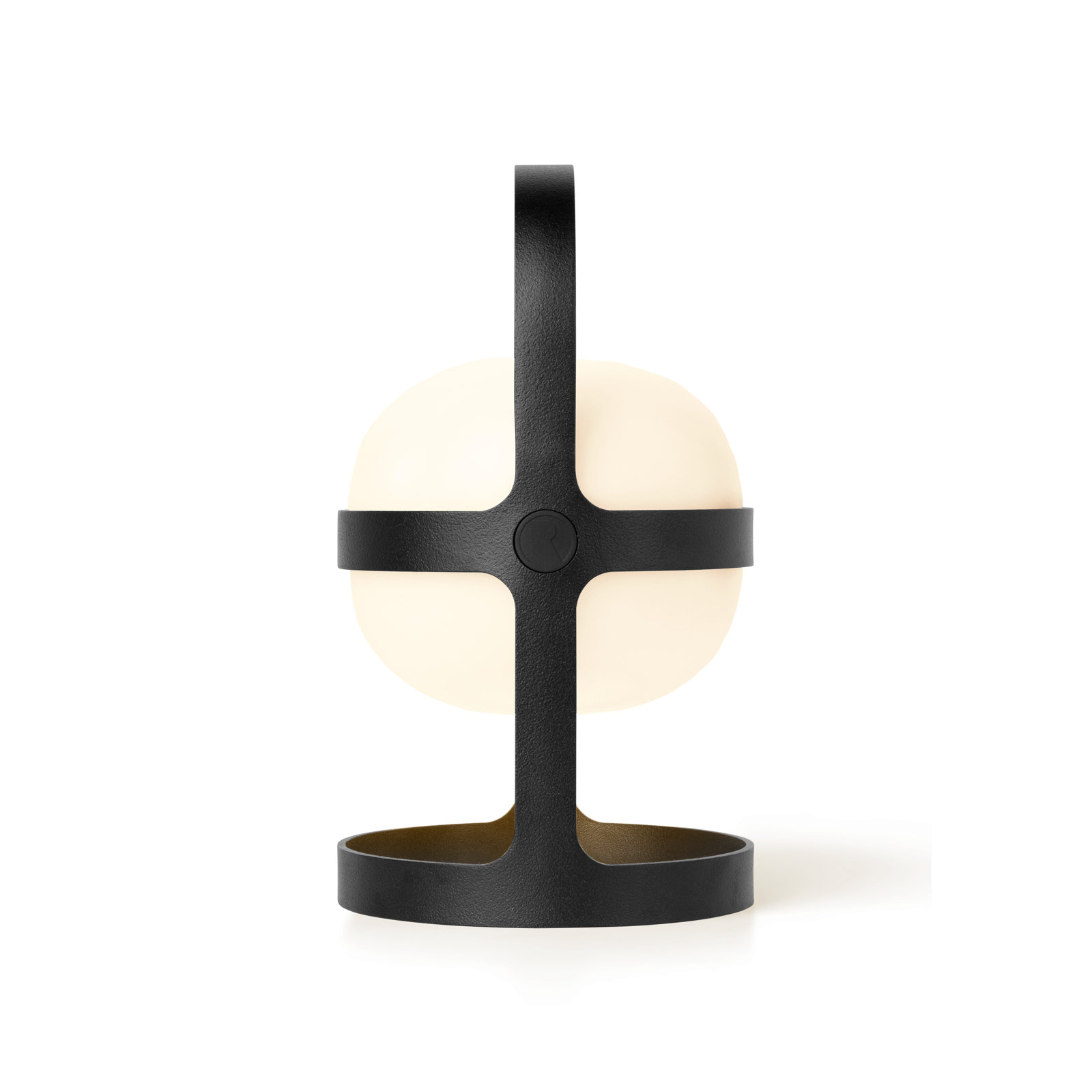 Soft Spot Solar Powered Integrated LED Globe, 9.84" H x 5.71" W x 5.71" D