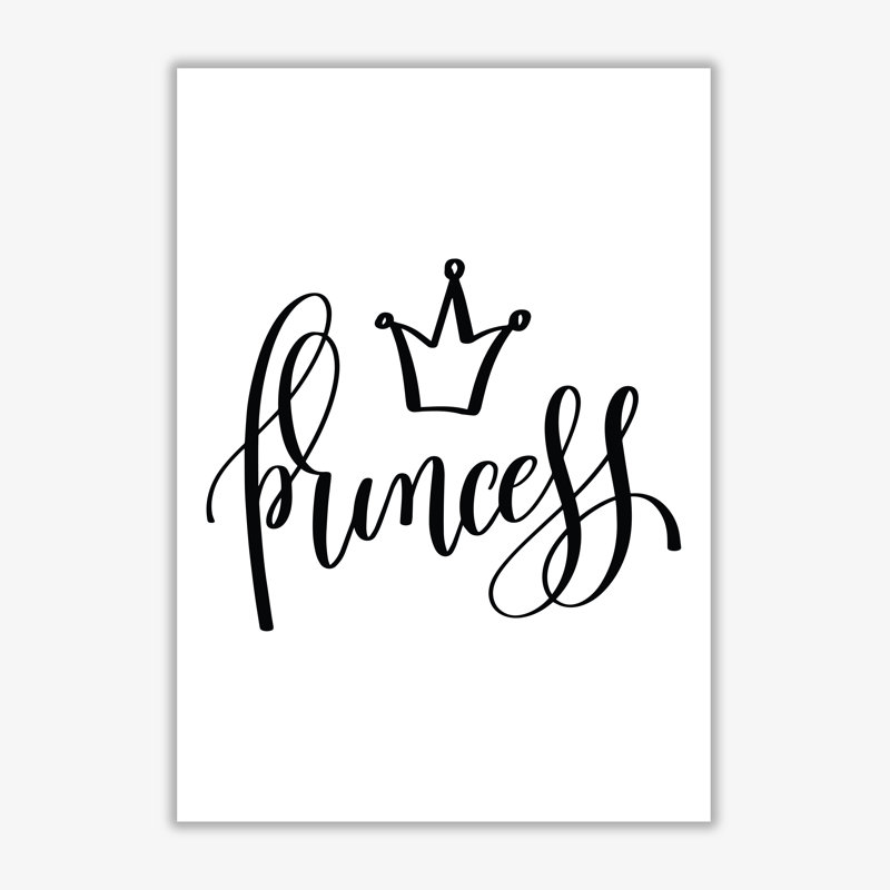 Princess - Print, No Frame, 30 cm H x 21 cm W x 1 cm D
