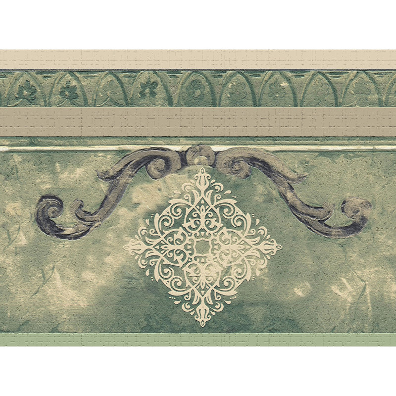 Casha Peel & Stick Damask Border