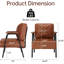Fauteuil capitonné de 25 po de largeur Laiyba-665793833