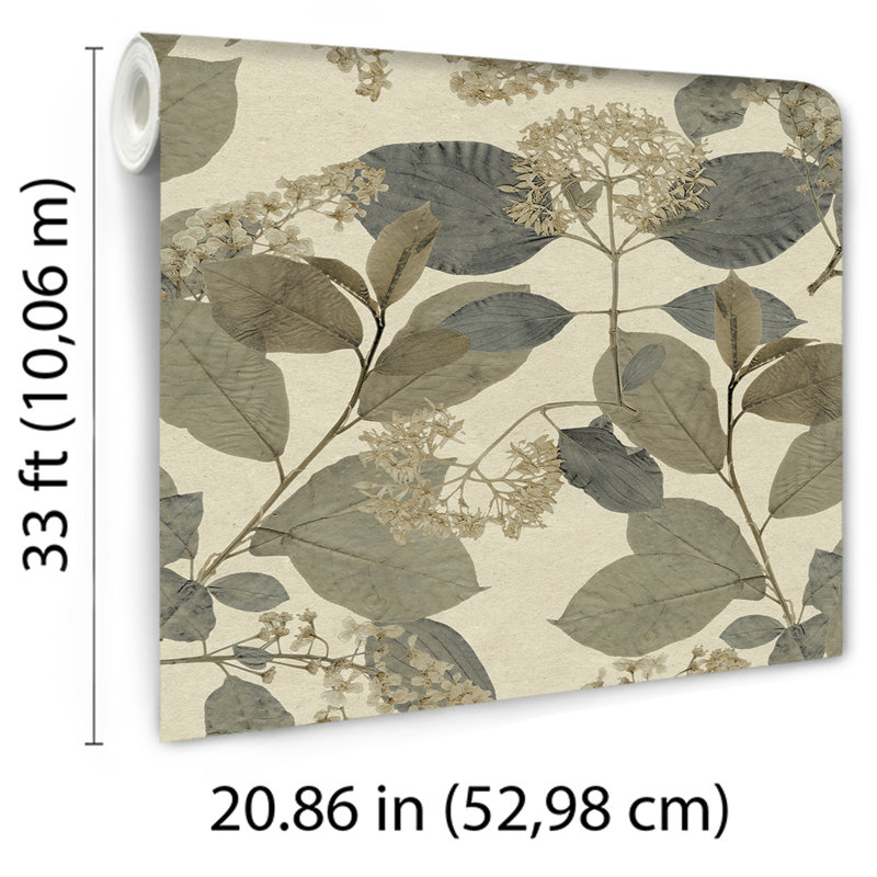 Papier peint Castanum Bloom, Bleu