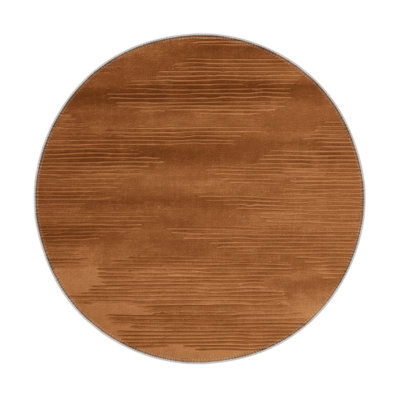 Abstract Brown Indoor and Outdoor Area Rug