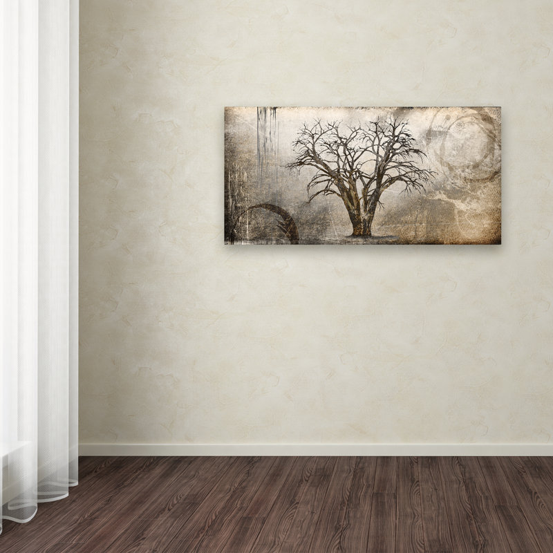 « cottonwood tree part 07 », reproduction d’impression sur toile tendue, H 12 po x l 24 po x P 2 po