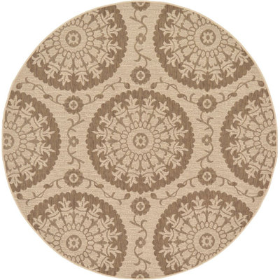 Outdoor Veranda Area Rug Crisp Color