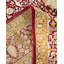 Tapis mauve en laine noué à la main de conception unique 6 pi 2 po x 9 pi 4 po Hayner
