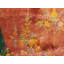Tapis rectangulaire corail en laine noué à la main Art déco des années 1920