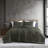 Kenneth Cole Houndstooth Reversible Green Comforter Set-102291714