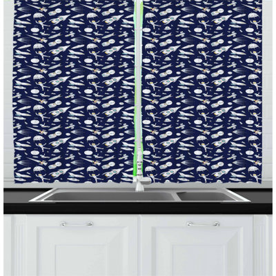 Tailored Kitchen Curtain