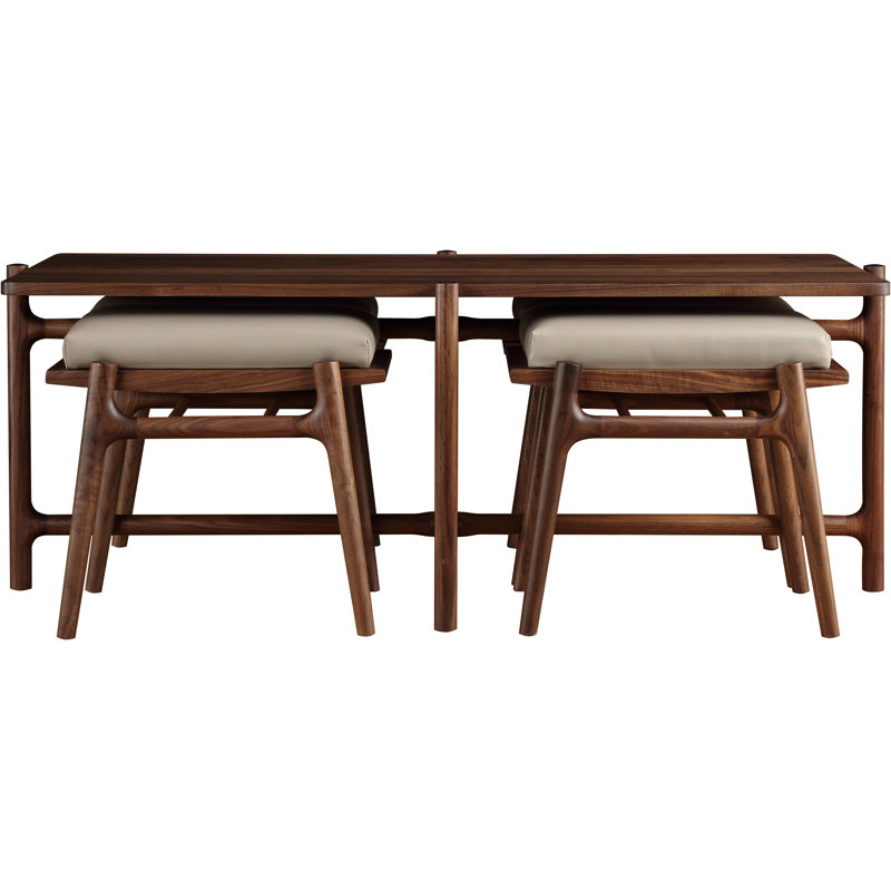 Walnut Grove Solid Wood Cocktail Table