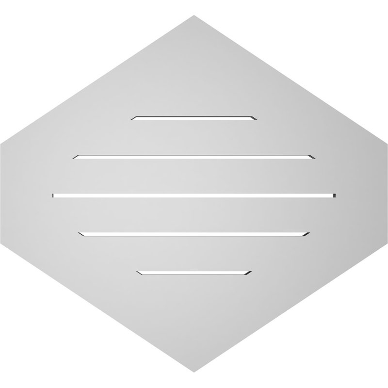 Pente verticale verticale en uréthane 8 pi, H 1 po x l 26 po x L 24 po