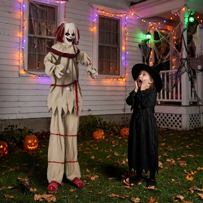 Décoration d'Halloween de 5,7 pi avec des bras mobiles Ballon