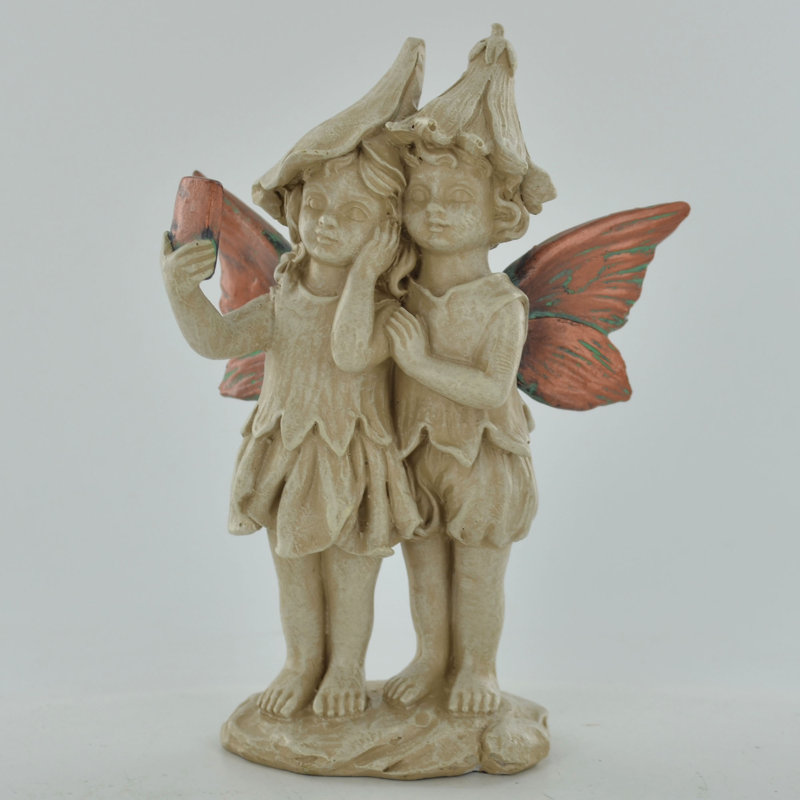 Ron Fairies Resin Garden Statue