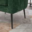 Chaise d'appoint rembourrée demi-tonneau-1415552751