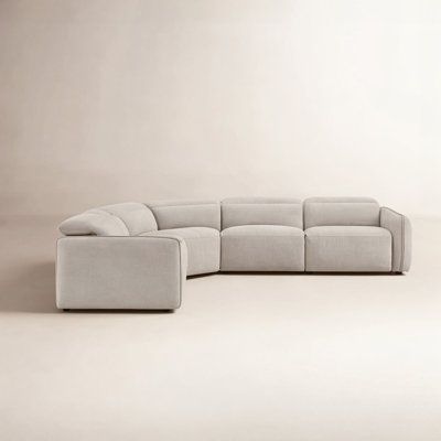 Bayne Upholstered Recliner Sectional