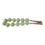 Sagebrook Home 40" Swirled 2" Resin Beaded Garland, Green-1217373232