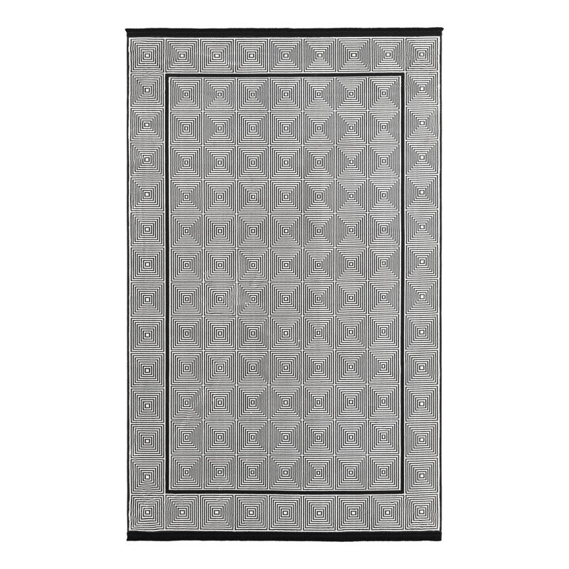 Lucerito Geometric Indoor Rug, Rectangle 5'3" x 8'