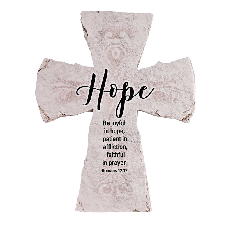 Table Cross Cross Hope Romans 12h12 - 7H