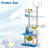 Ocean-Themed Cat Tree 5-Level Cat Tower Activity Center Sisal Scratching Posts