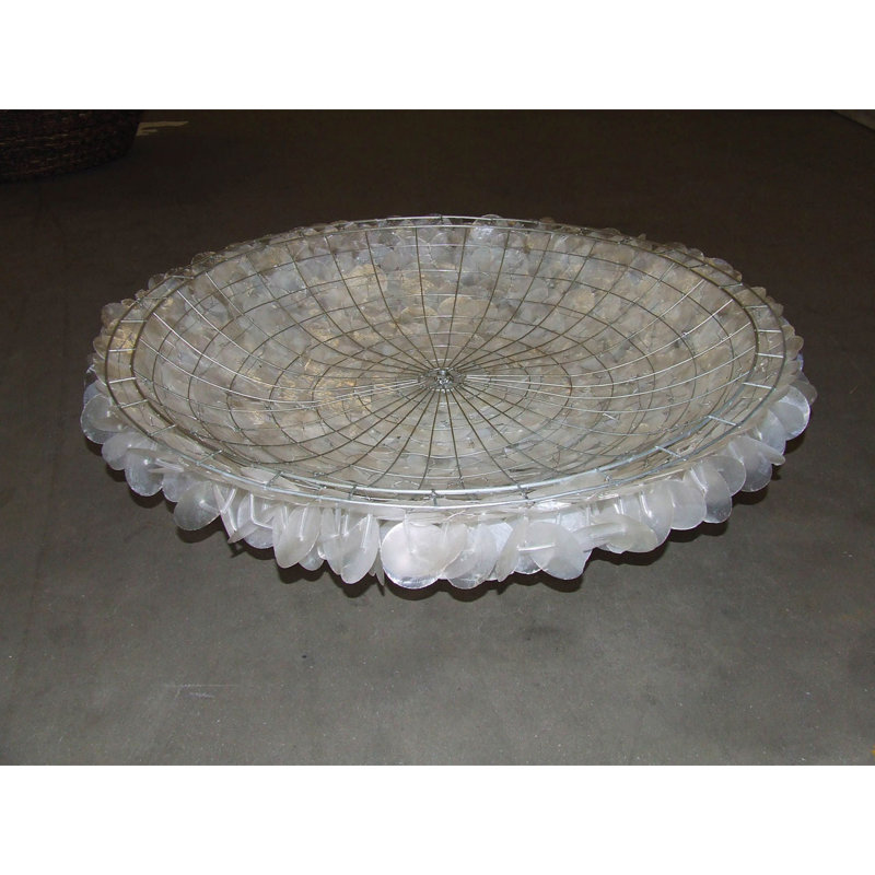Fleur De Lis Living Metal Platter