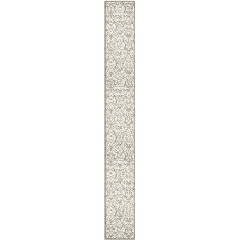 Carman Performance Floral Rug, Runner 2'3" x 15'