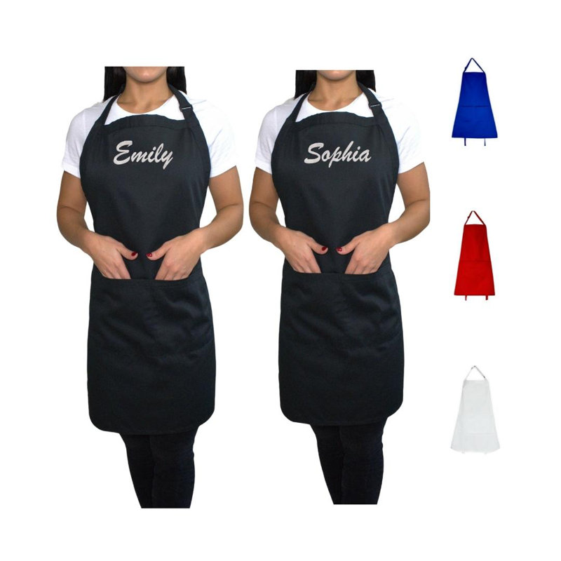 Kaufman Solid Color Bib Apron
