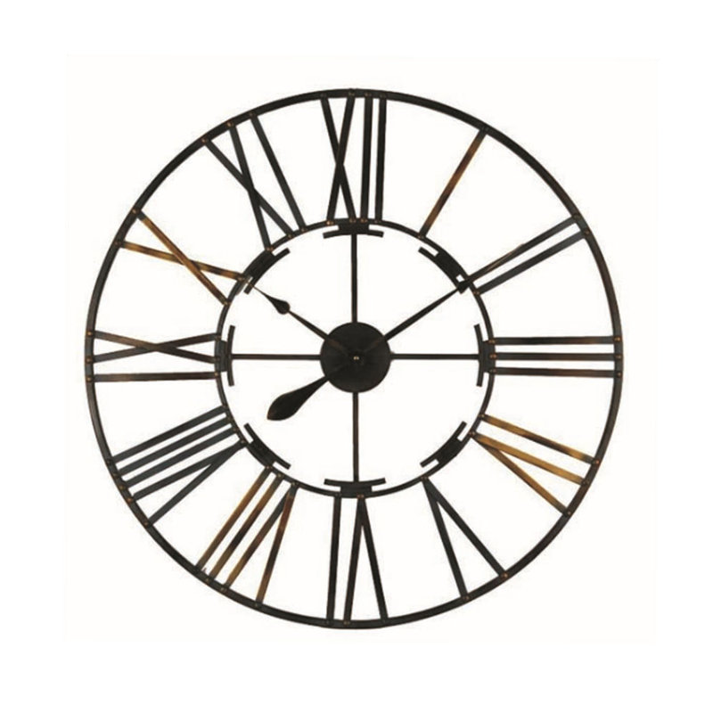 Halladay Metal Wall Clock