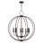 Monona 8 - Light Dimmable Globe Chandelier-20243988