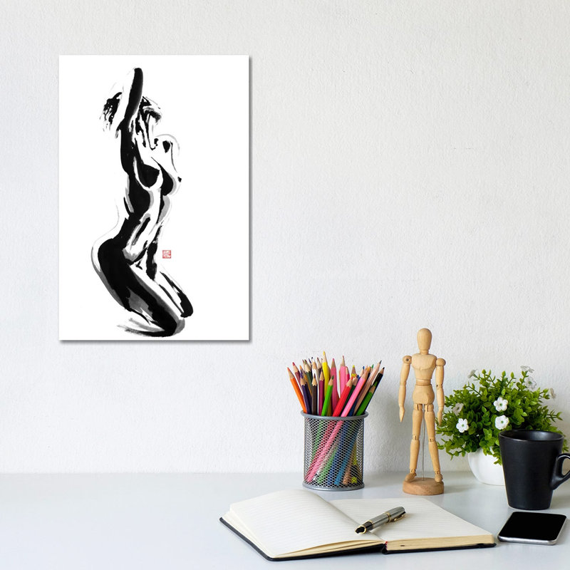 In The Light by Péchane - Painting on Canvas, Wrapped Canvas, 20.32 cm H x 30.48 cm W