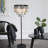 Geidy 64" Floor Crytal 3-Tier Lamp