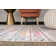 Geometric Multi Color Pink/Yellow/Ivory Area Rug