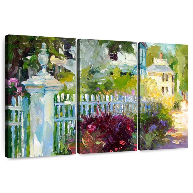 Alvord Flowers Landscape II, 42" H x 65" W