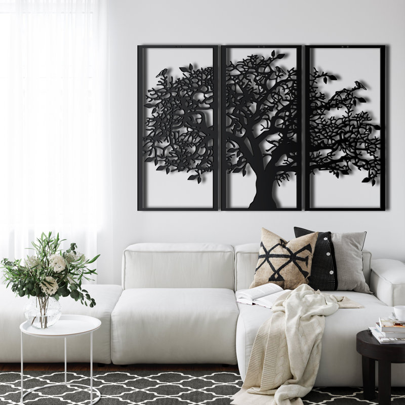 Modern Landscape & Nature Wall Decor, 39" H x 59" W x 0.6" D