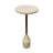 24" Vanzella Marble Accent Table