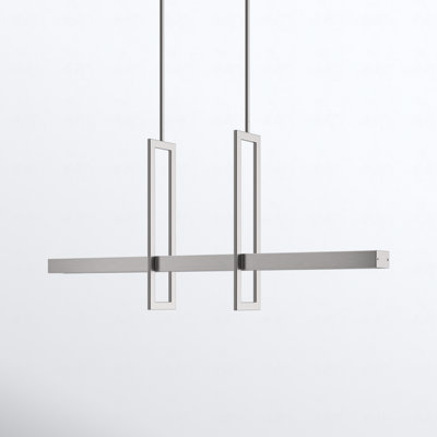 Saedi 3 - Light Kitchen Island Rectangle LED Pendant