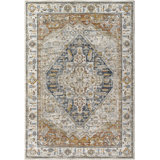 Quion Rust/Charcoal Area Rug