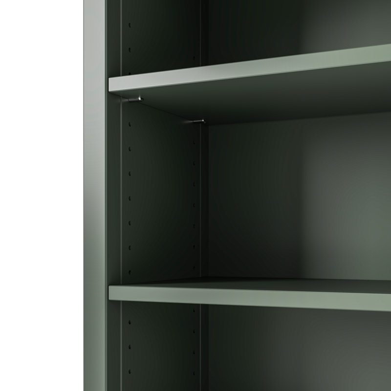 Bibliothèque Colton, (3 tablettes) H 36 po x l 30 po x P 13 po, Sage Green 