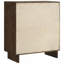 Commode 4 tiroirs brun chaud