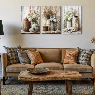 3 Piece Wrapped Canvas Print