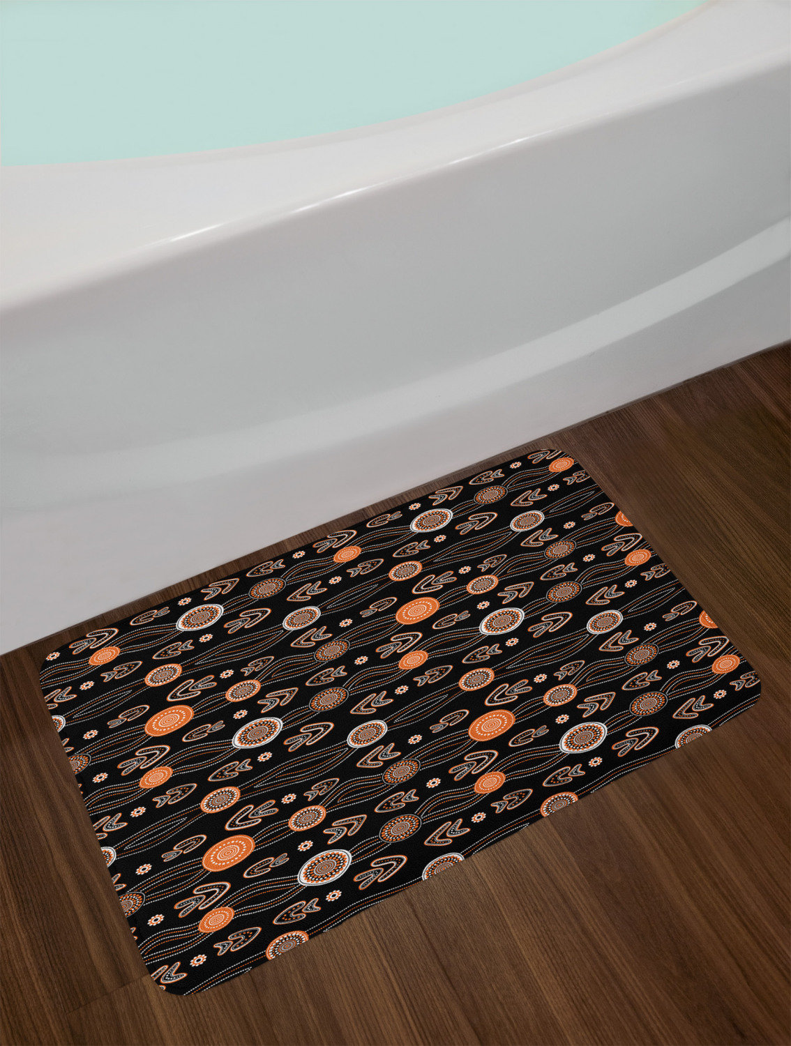 East Urban Home Tribal Bath Rug Wayfair