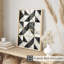 «Abstract Geode Shapes», reproduction d'art moderne sans cadre-1935012938