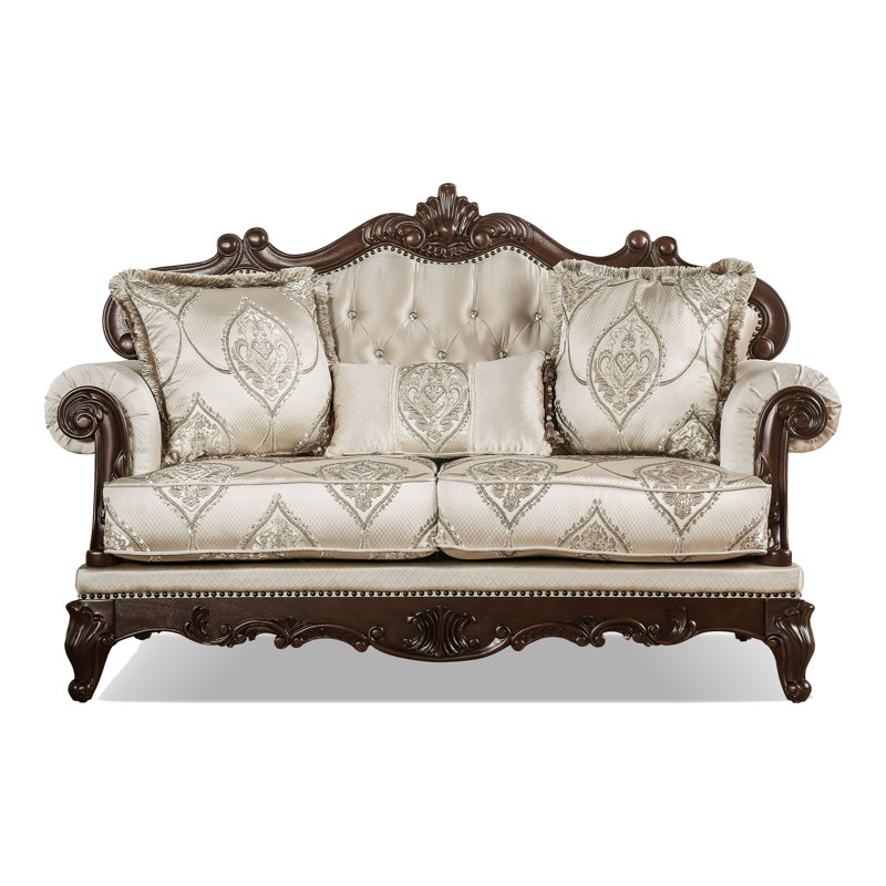 Canapé Barbato, Beige, H 44,5 po x l 69,5 po x P 38,25 po