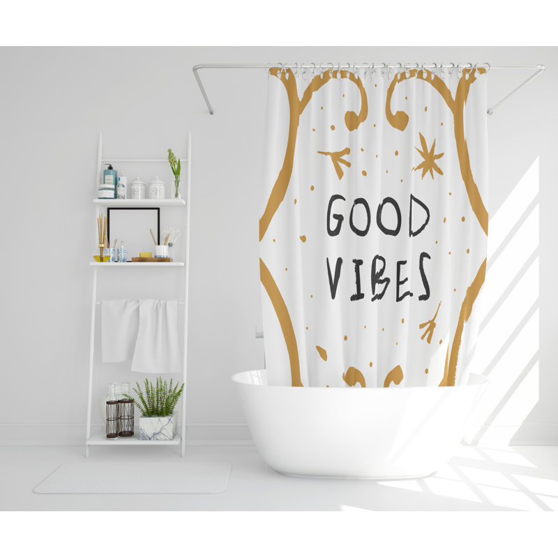 Wigbrecht Polyester Shower Curtain Set, 168cm H x 168cm W