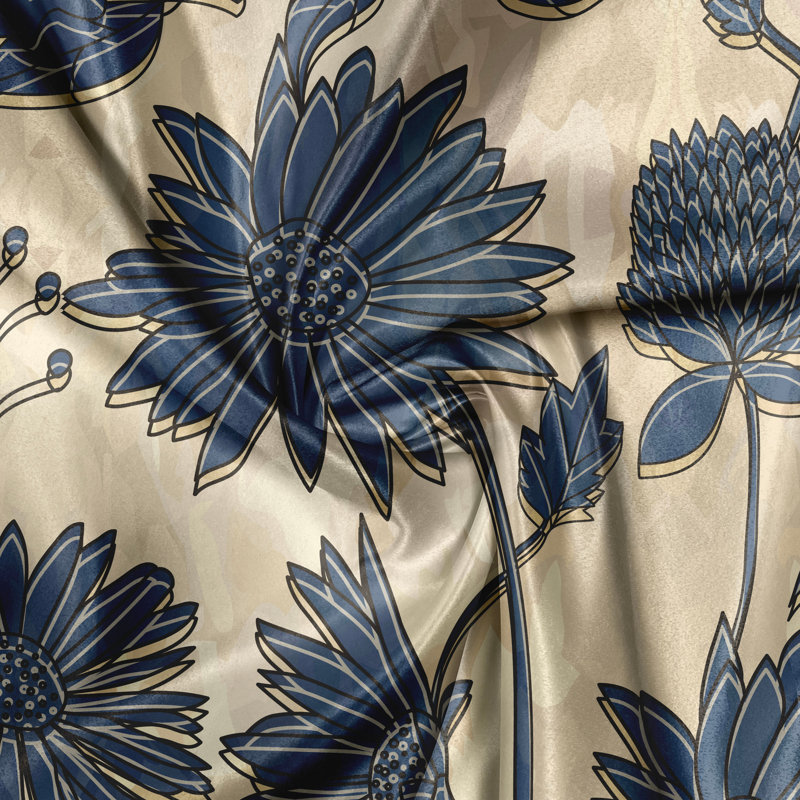 Semi Sheer Curtain Pair