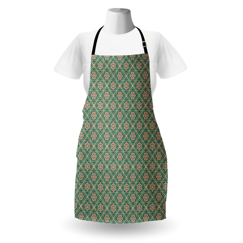 Geometric Bib Apron